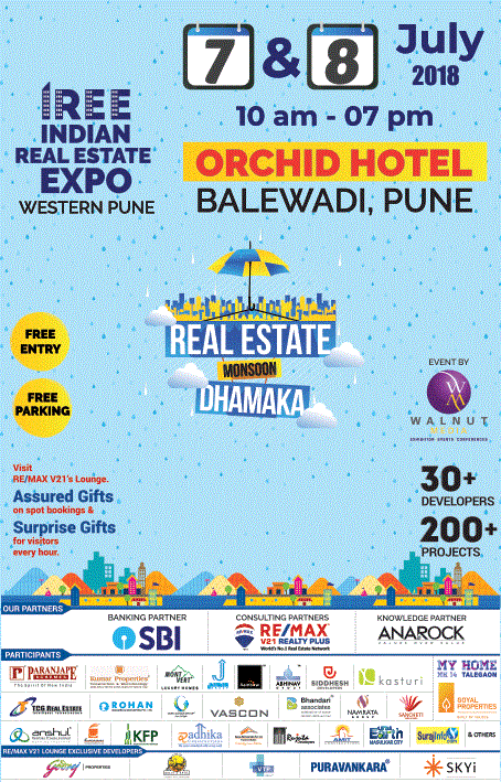 IREE Presents Western Pune Property Exhibition, July 2018